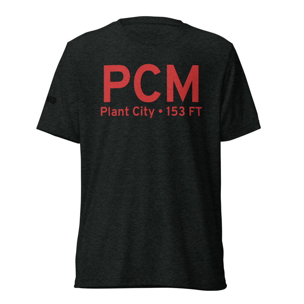 Plant City (KPCM) Airport Tri-blend T-Shirt 