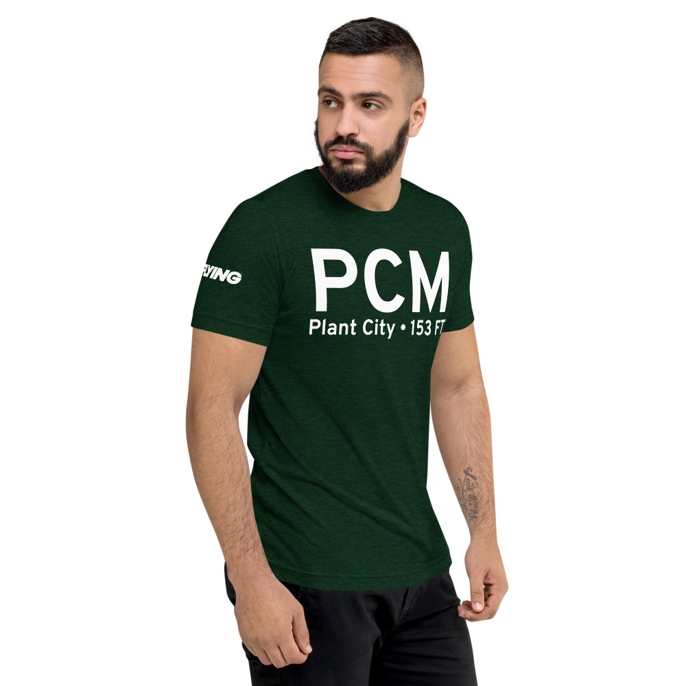 Plant City (KPCM) Airport Tri-blend T-Shirt 