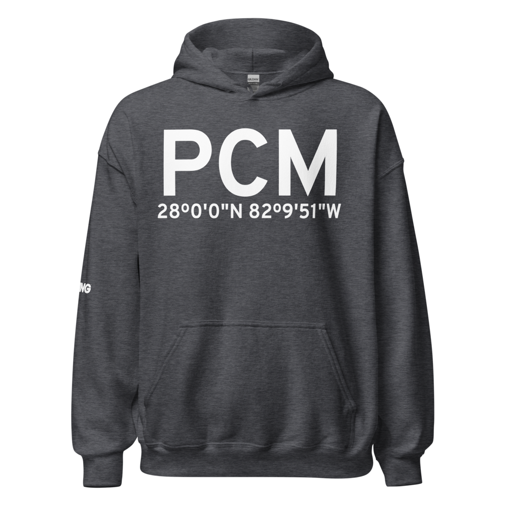 Plant City (KPCM) Airport Hoodie Sweatshirt 