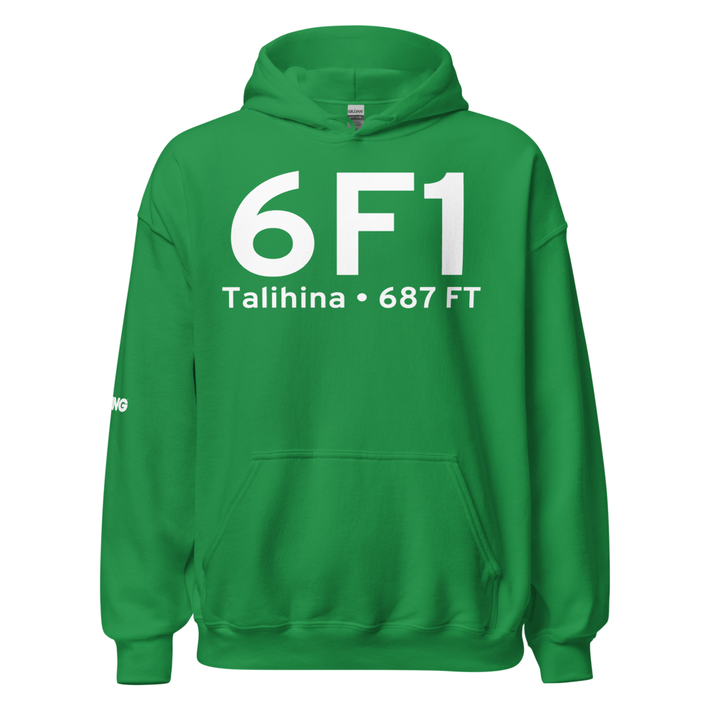 Talihina (6F1) Airport Hoodie Sweatshirt 