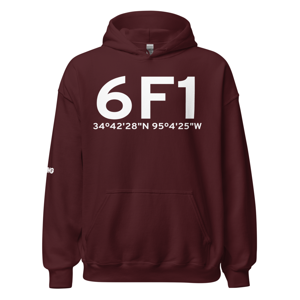 Talihina (6F1) Airport Hoodie Sweatshirt 