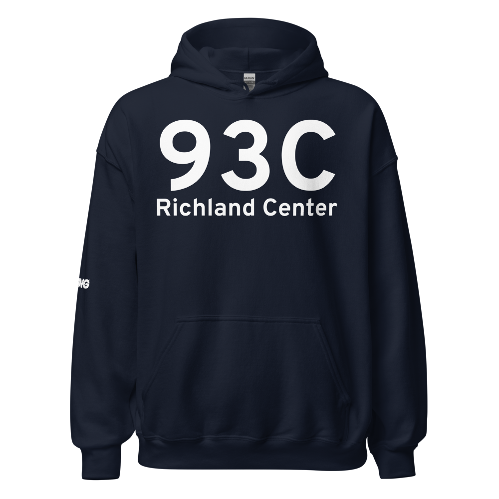 Richland Center (K93C) Airport Hoodie Sweatshirt 