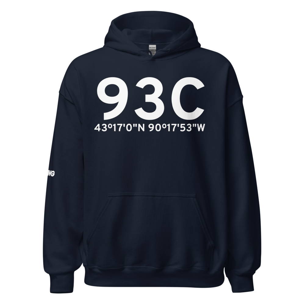 Richland Center (K93C) Airport Hoodie Sweatshirt 