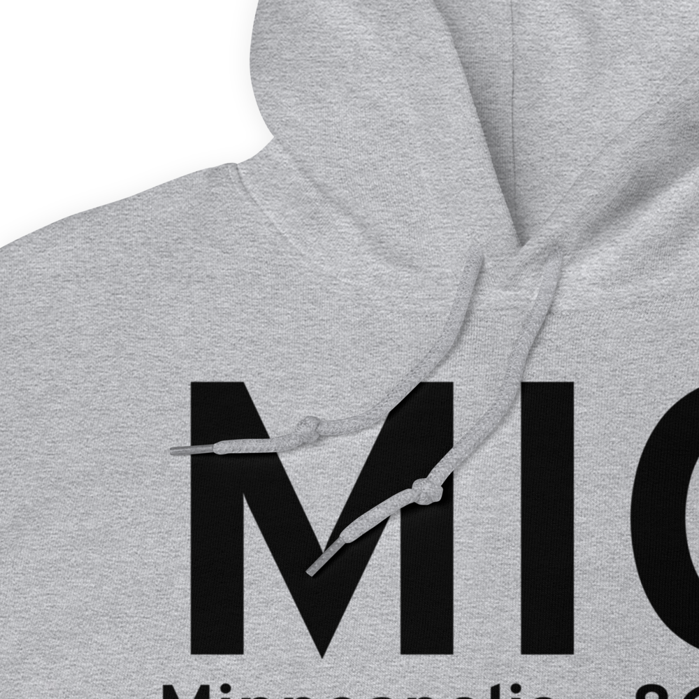 Minneapolis (KMIC) Airport Hoodie Sweatshirt 