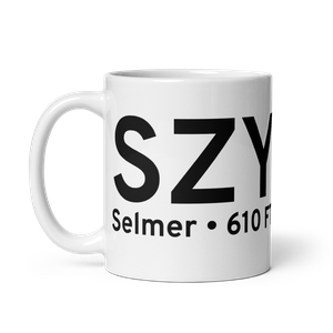 Selmer (KSZY) Airport Mug