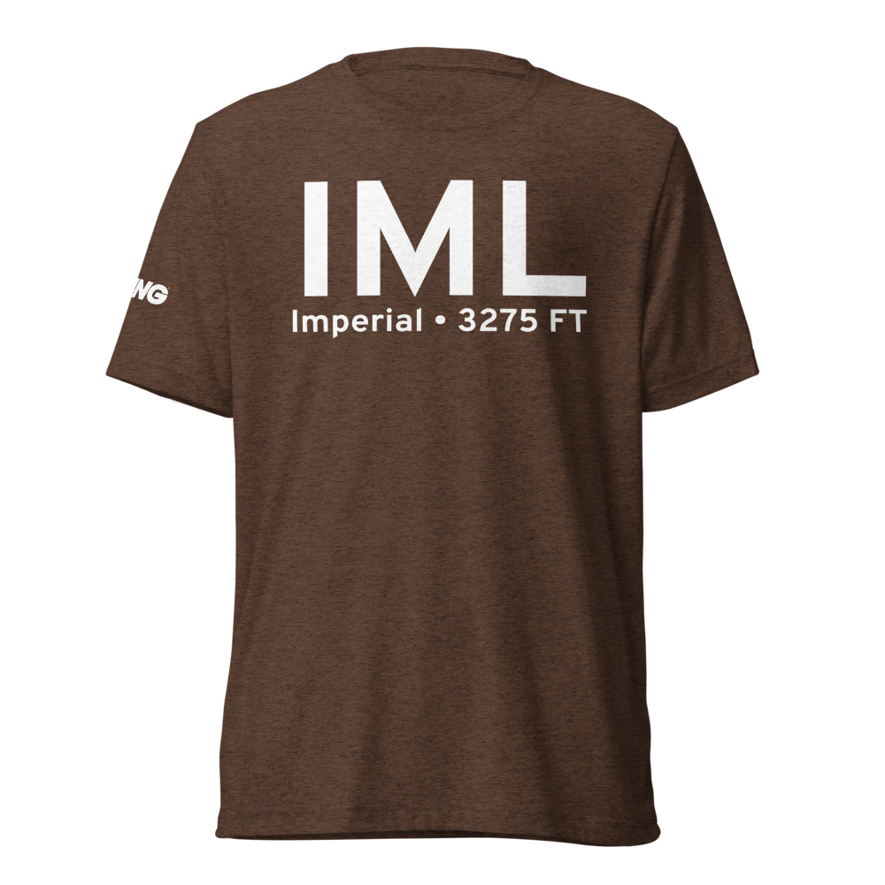 Imperial (KIML) Airport Tri-blend T-Shirt 