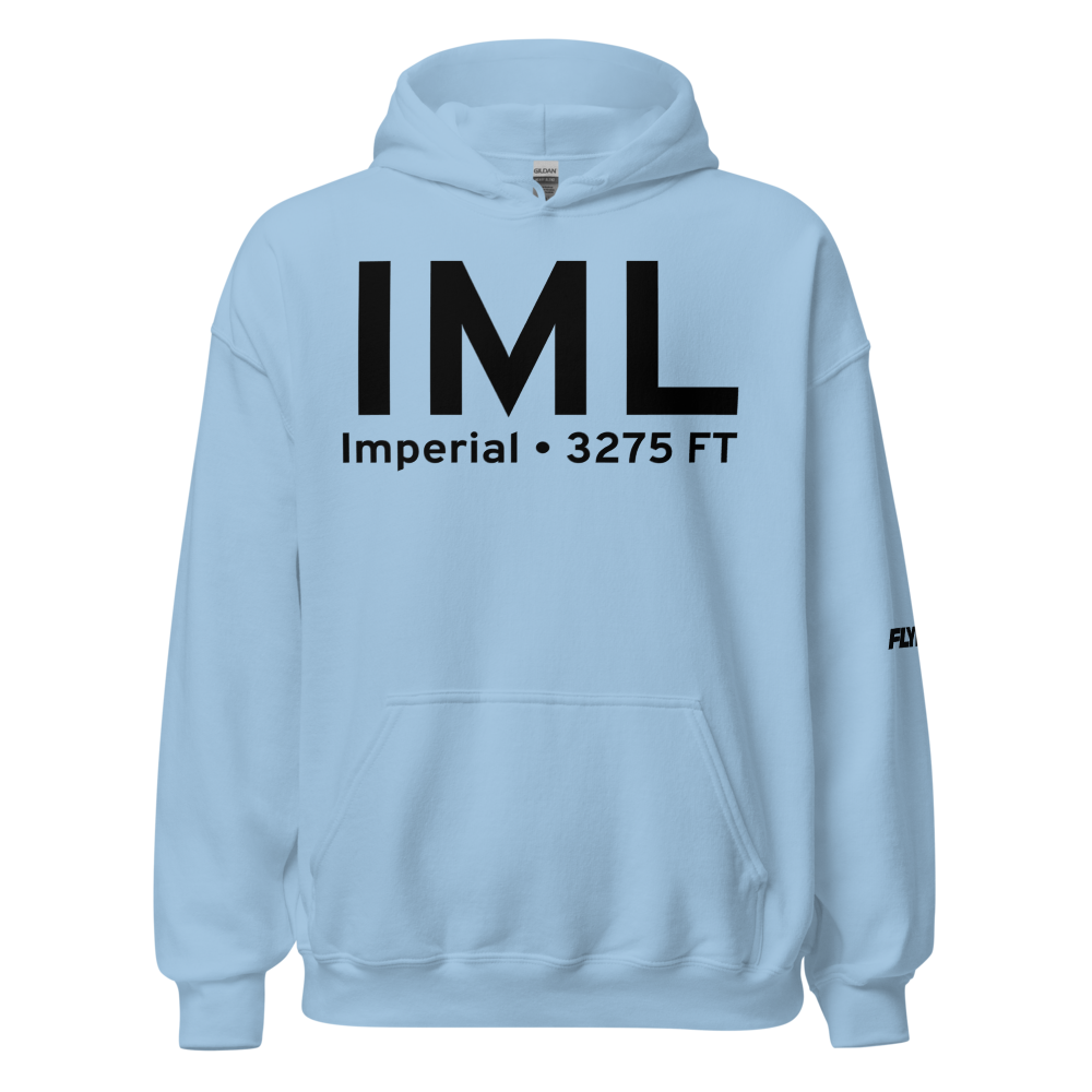 Imperial (KIML) Airport Hoodie Sweatshirt 