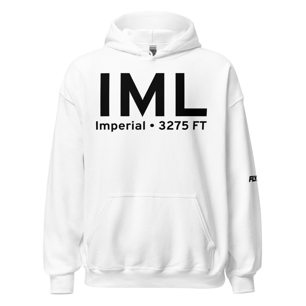 Imperial (KIML) Airport Hoodie Sweatshirt 