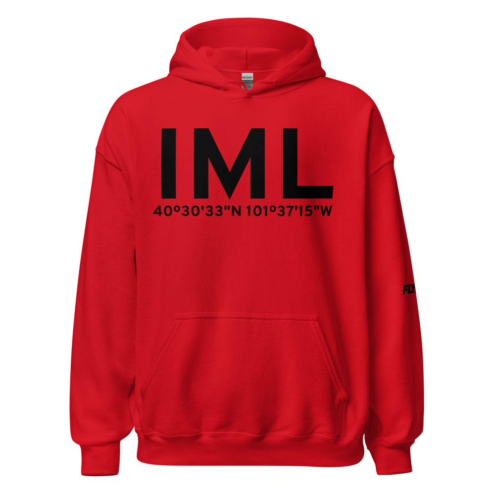 Imperial (KIML) Airport Hoodie Sweatshirt 