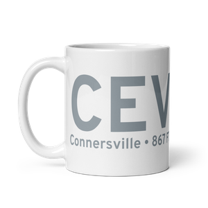 Connersville (KCEV) Airport Mug