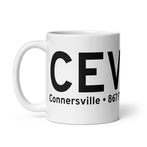 Connersville (KCEV) Airport Mug
