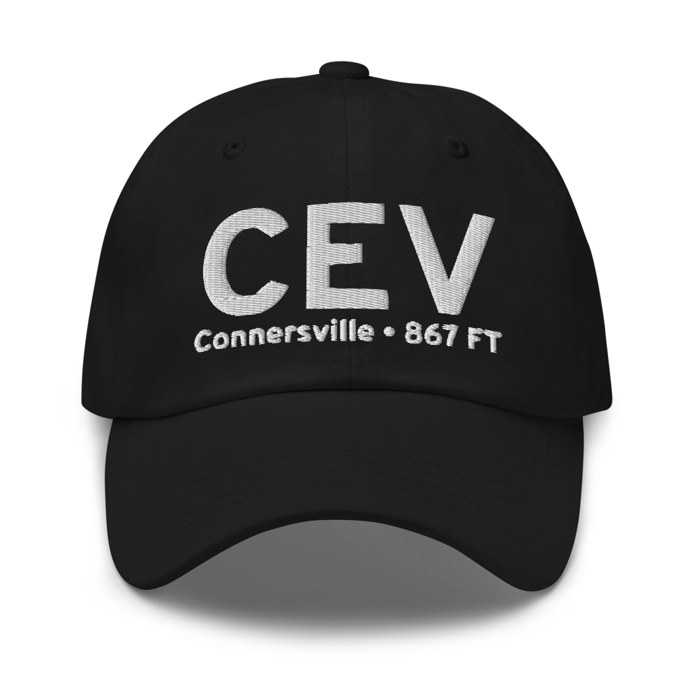 Connersville (KCEV) Airport Hat 