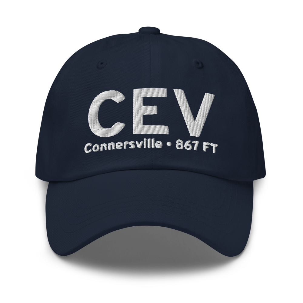Connersville (KCEV) Airport Hat 
