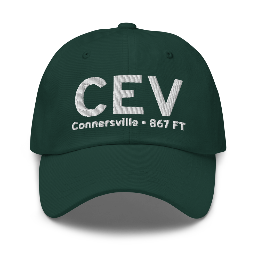 Connersville (KCEV) Airport Hat 
