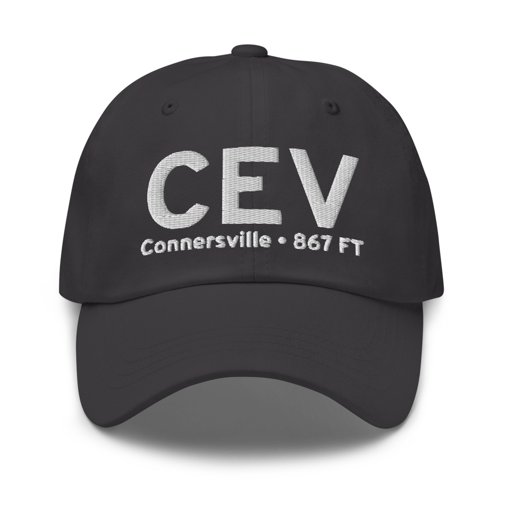 Connersville (KCEV) Airport Hat 