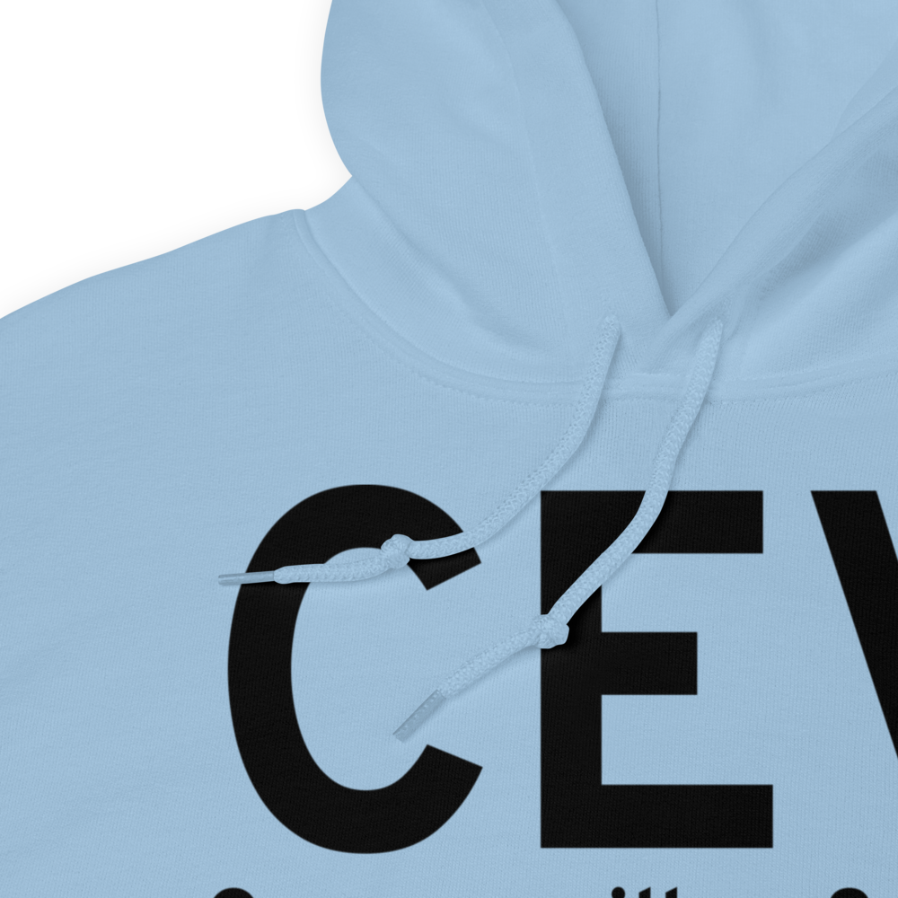 Connersville (KCEV) Airport Hoodie Sweatshirt 