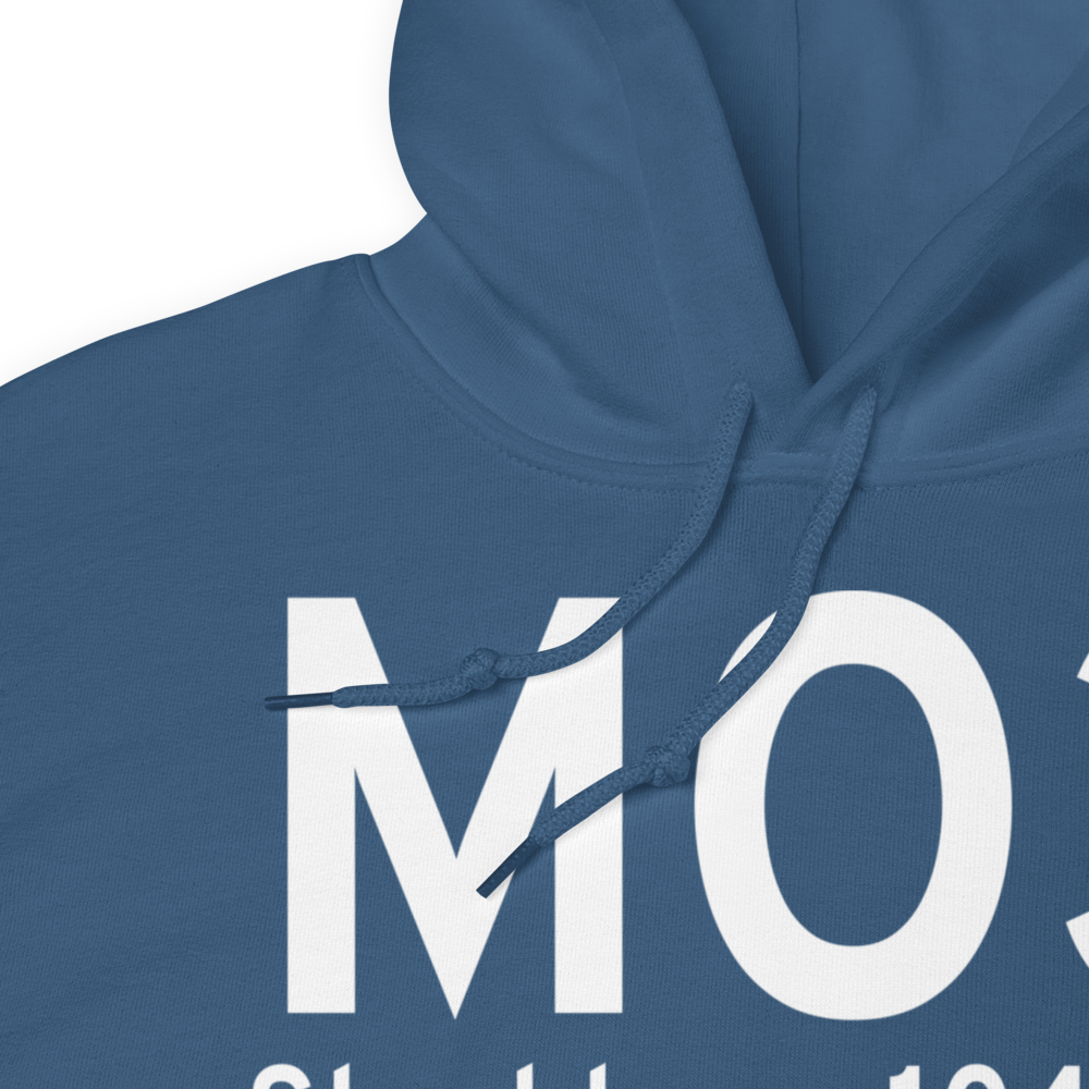 Stockton (KMO3) Airport Hoodie Sweatshirt 