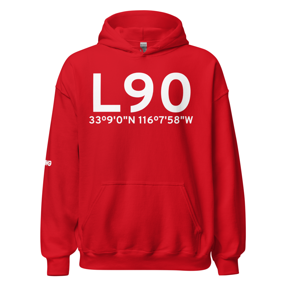 Ocotillo Wells (L90) Airport Hoodie Sweatshirt 