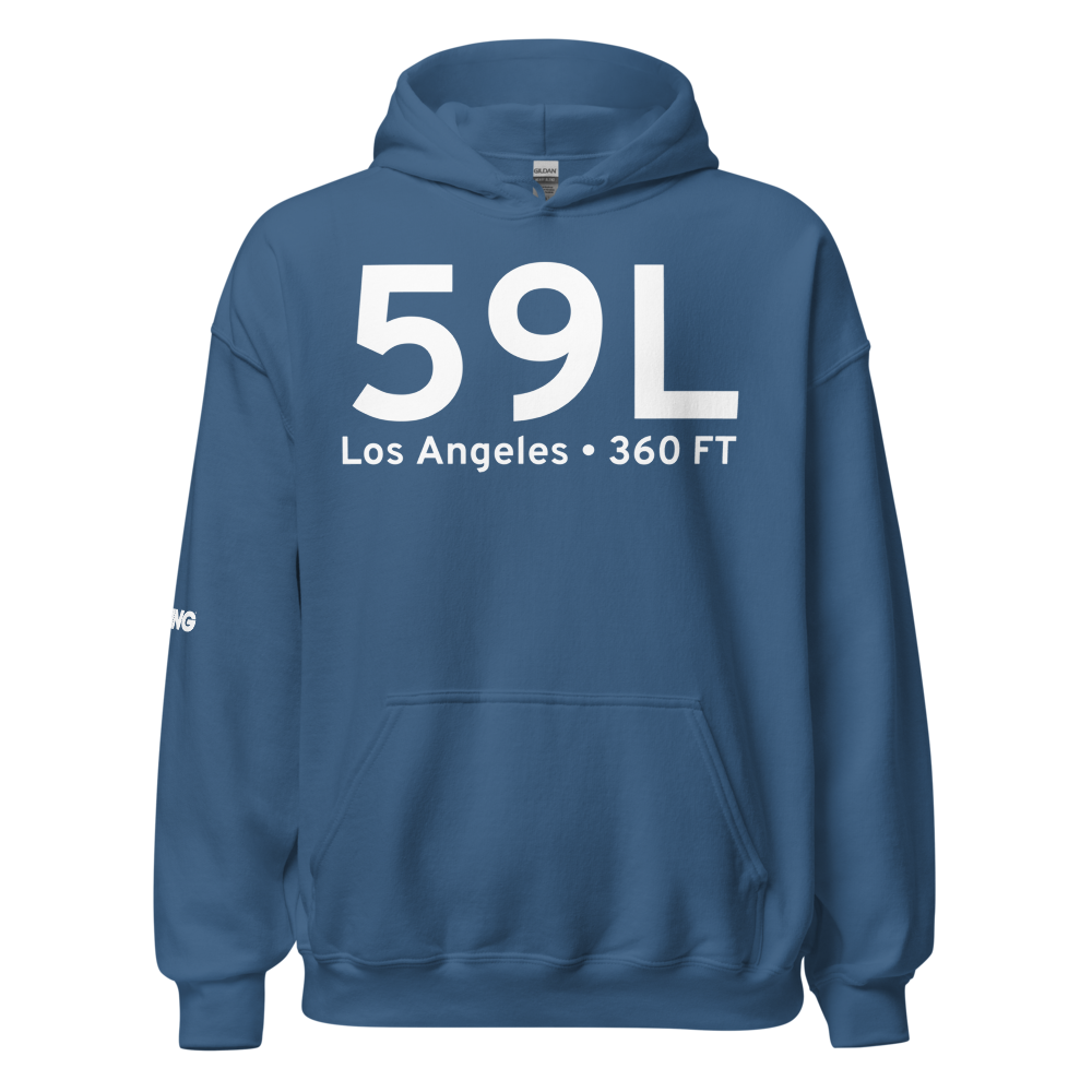 Los Angeles (59L) Airport Hoodie Sweatshirt 