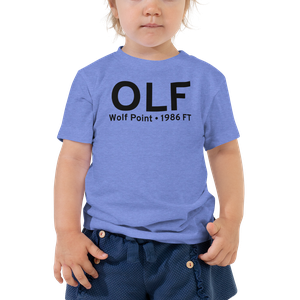Wolf Point (KOLF) Airport Toddler T-Shirt