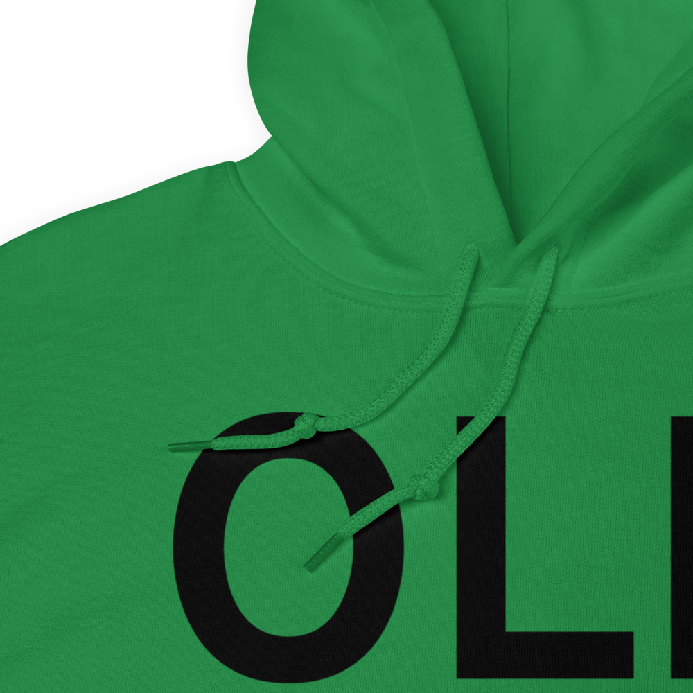 Wolf Point (KOLF) Airport Hoodie Sweatshirt 