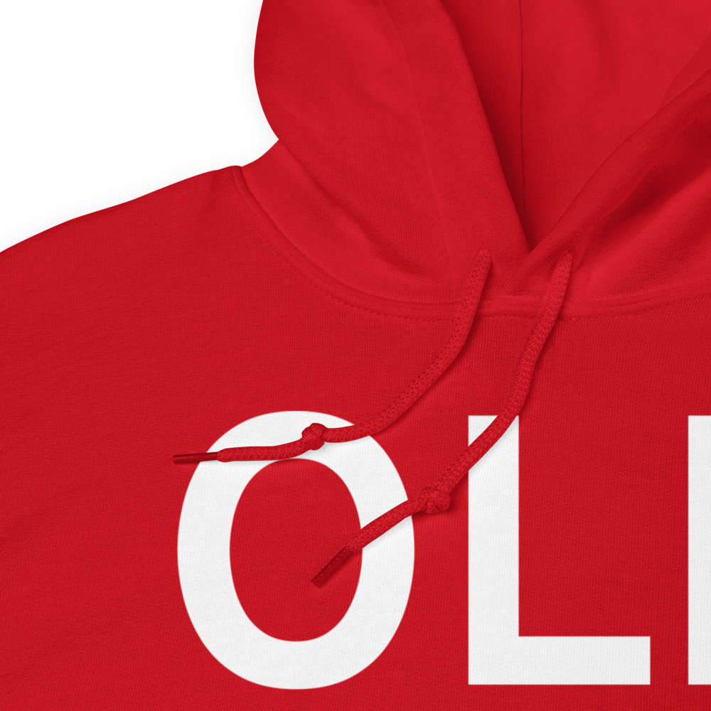 Wolf Point (KOLF) Airport Hoodie Sweatshirt 