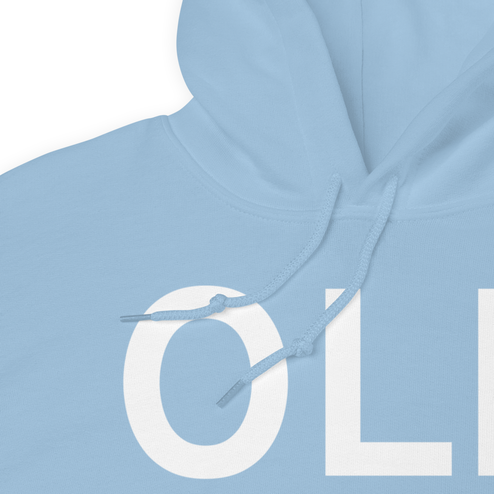 Wolf Point (KOLF) Airport Hoodie Sweatshirt 