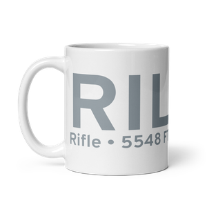 Rifle (KRIL) Airport Mug