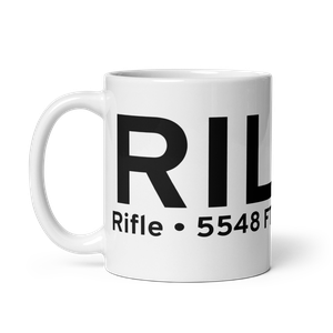 Rifle (KRIL) Airport Mug