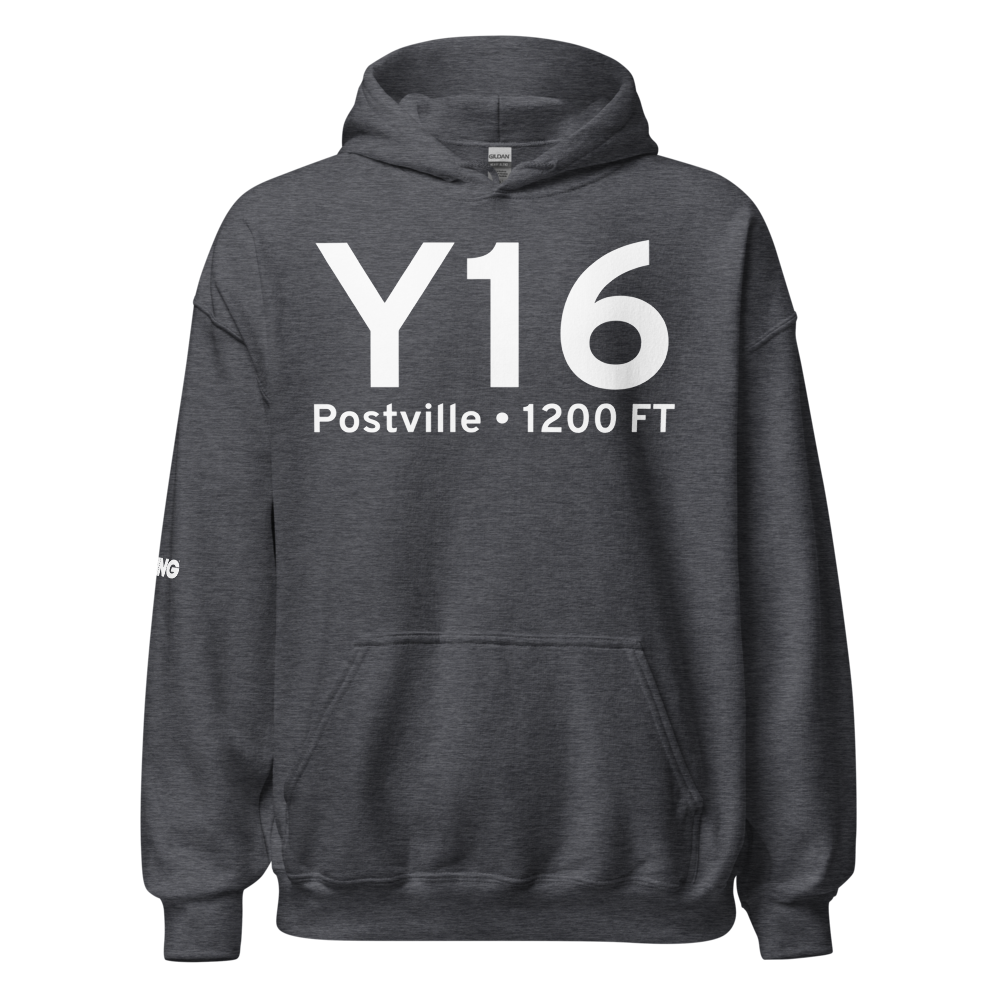 Postville (Y16) Airport Hoodie Sweatshirt 