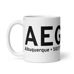 Albuquerque (KAEG) Airport Mug