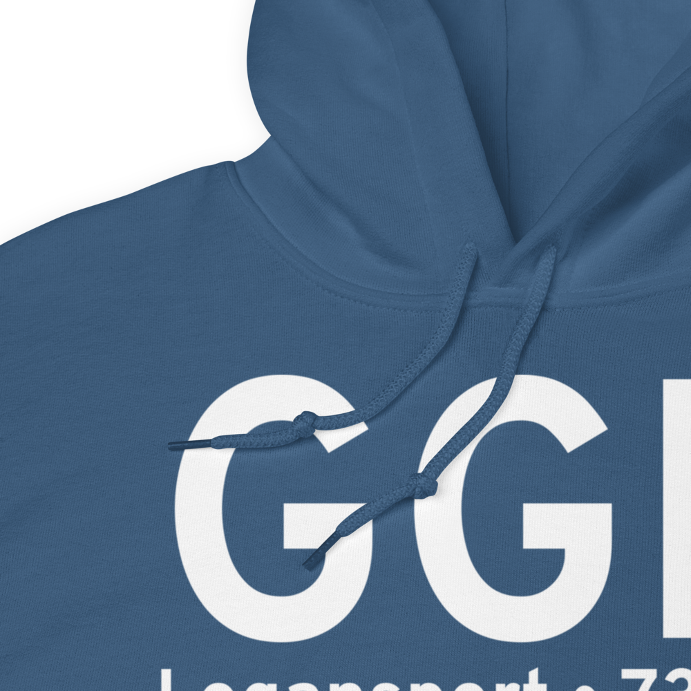 Logansport (KGGP) Airport Hoodie Sweatshirt 