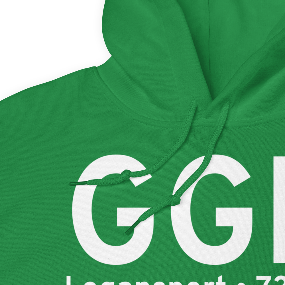 Logansport (KGGP) Airport Hoodie Sweatshirt 