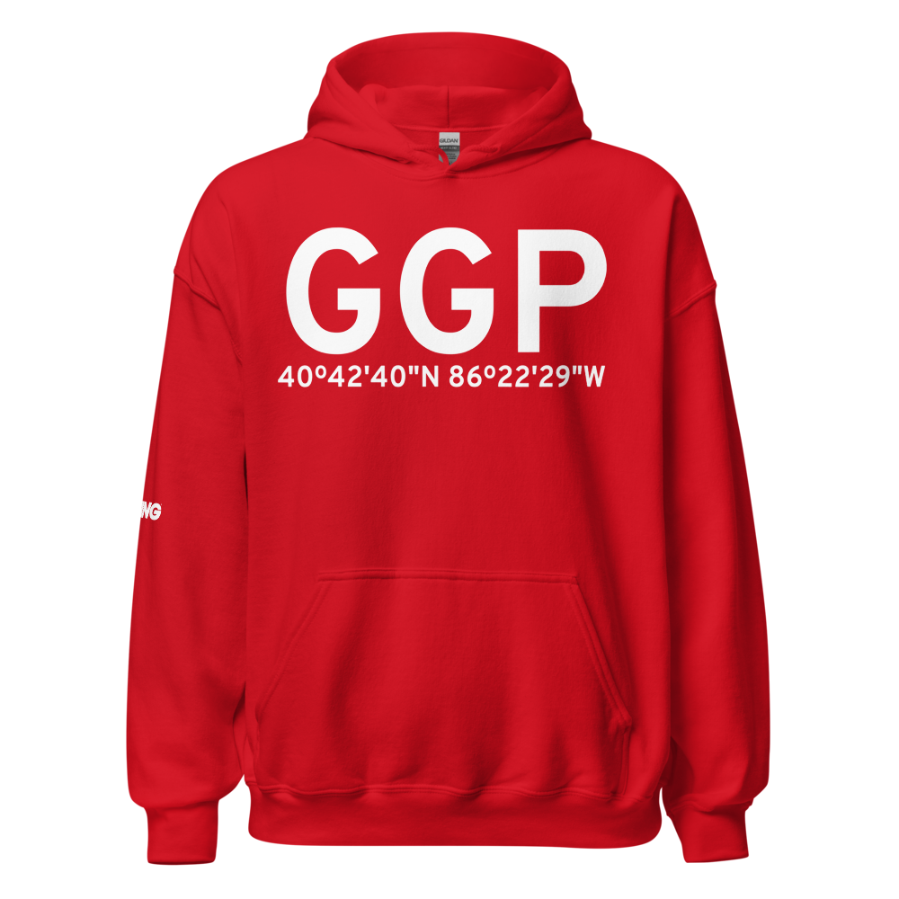 Logansport (KGGP) Airport Hoodie Sweatshirt 