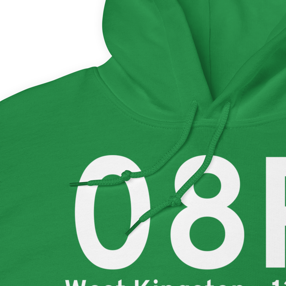 West Kingston (08R) Airport Hoodie Sweatshirt 