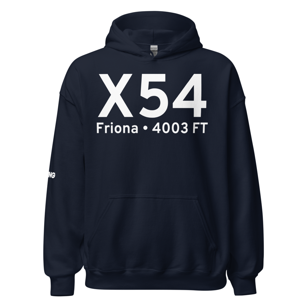 Friona (KX54) Airport Hoodie Sweatshirt 