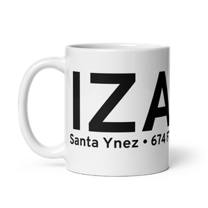 Santa Ynez (KIZA) Airport Mug