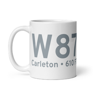 Carleton (W87) Airport Mug