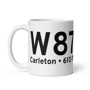 Carleton (W87) Airport Mug