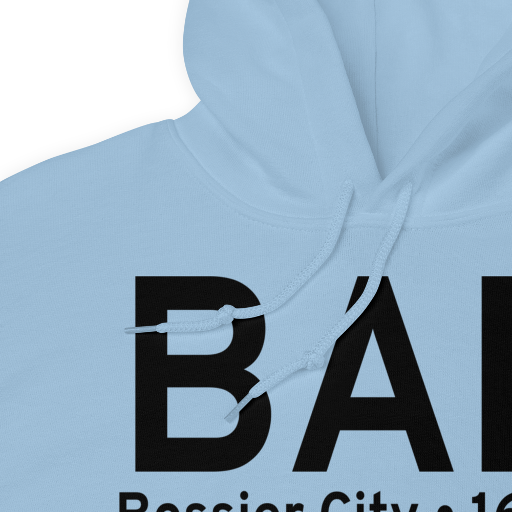 Bossier City (KBAD) Airport Hoodie Sweatshirt 