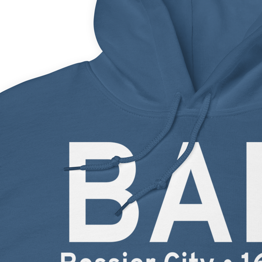 Bossier City (KBAD) Airport Hoodie Sweatshirt 