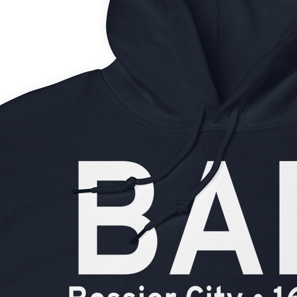 Bossier City (KBAD) Airport Hoodie Sweatshirt 
