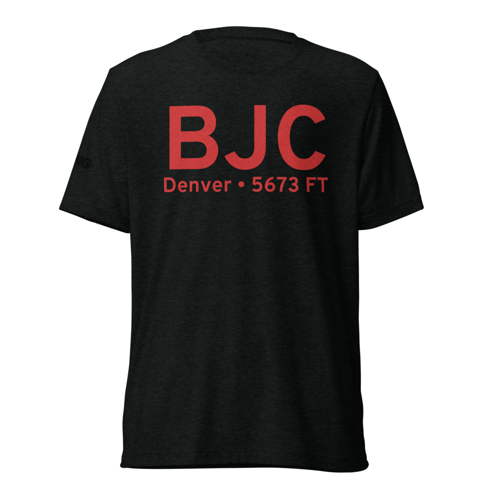 Denver (KBJC) Airport Tri-blend T-Shirt 