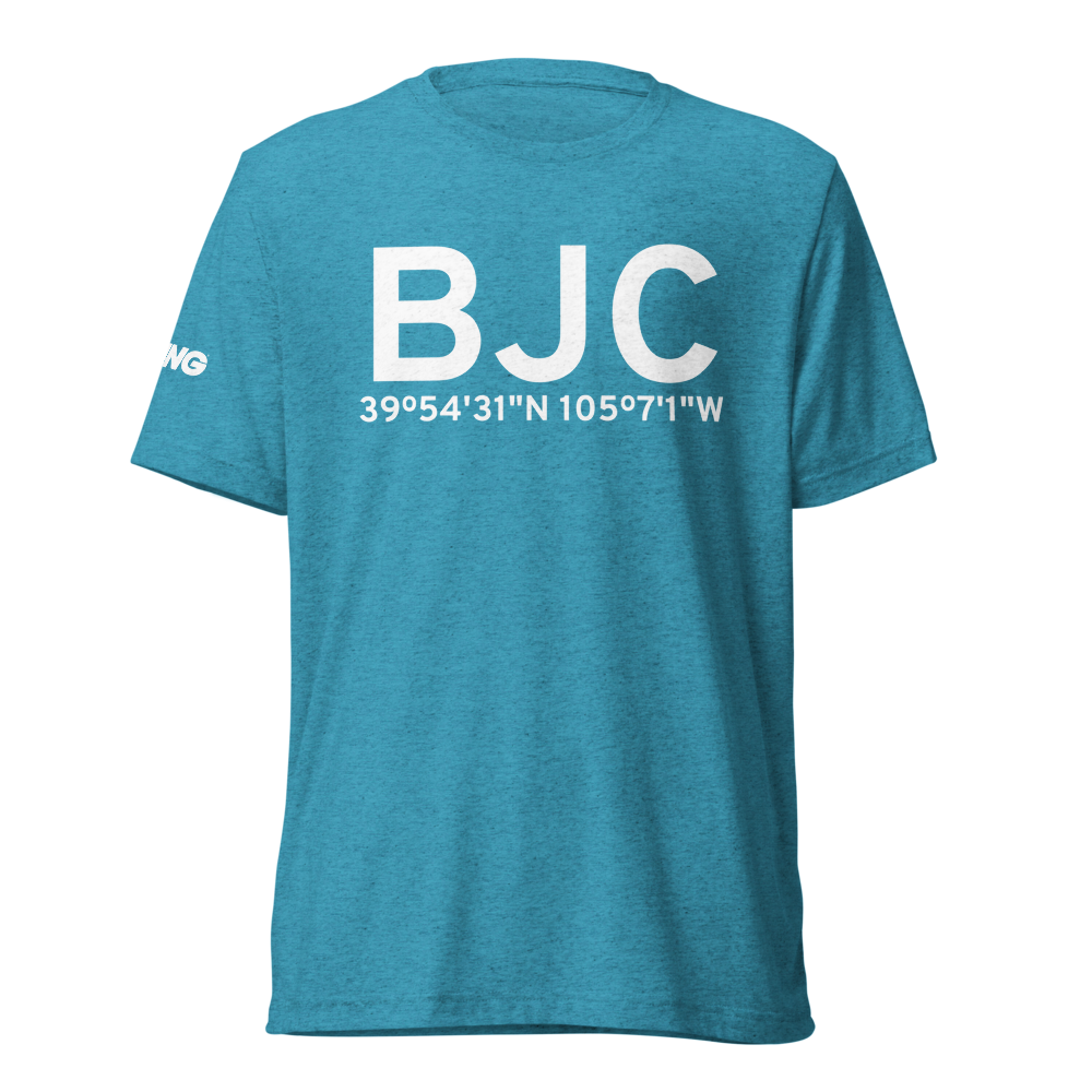 Denver (KBJC) Airport Tri-blend T-Shirt 