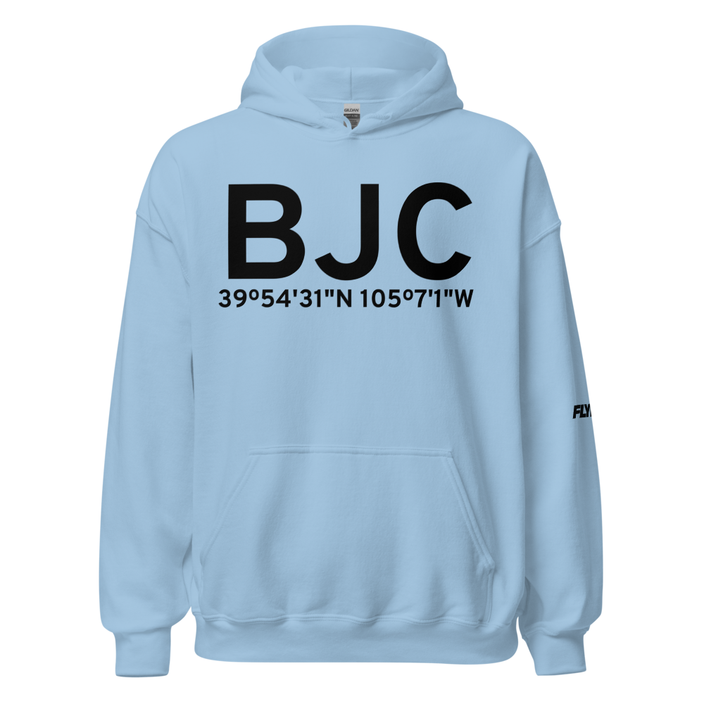 Denver (KBJC) Airport Hoodie Sweatshirt 