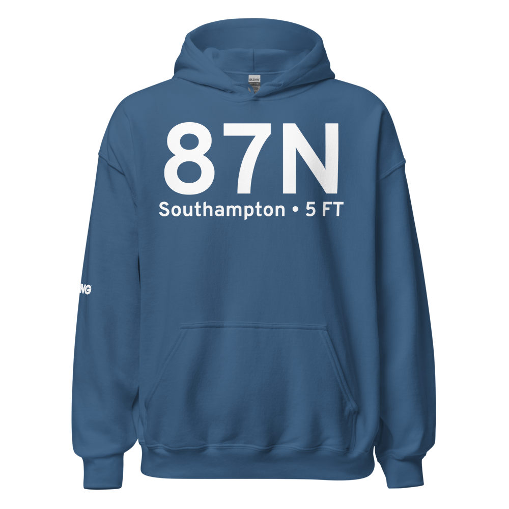 Southampton (87N) Airport Hoodie Sweatshirt 