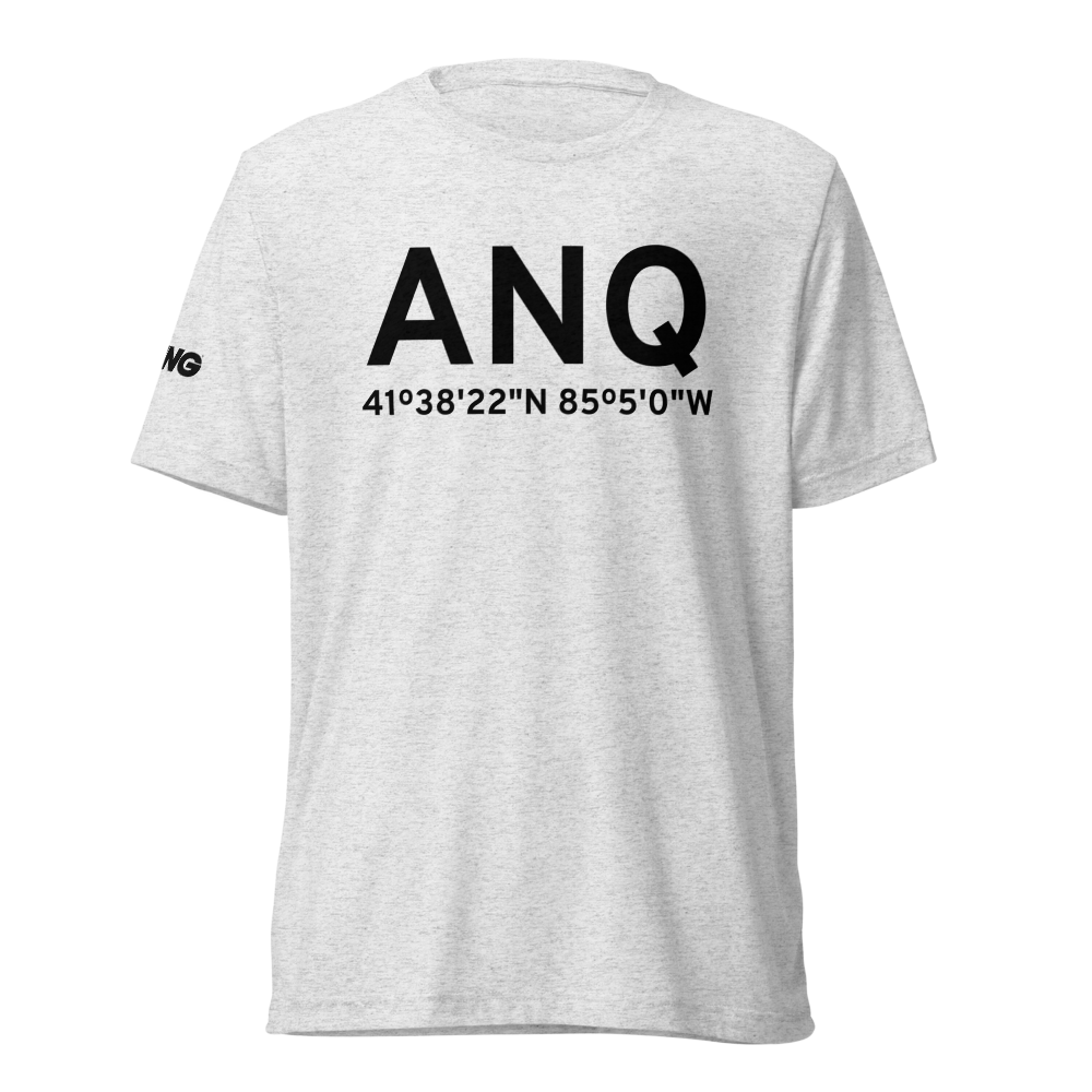 Angola (KANQ) Airport Tri-blend T-Shirt 