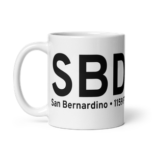 San Bernardino (KSBD) Airport Mug