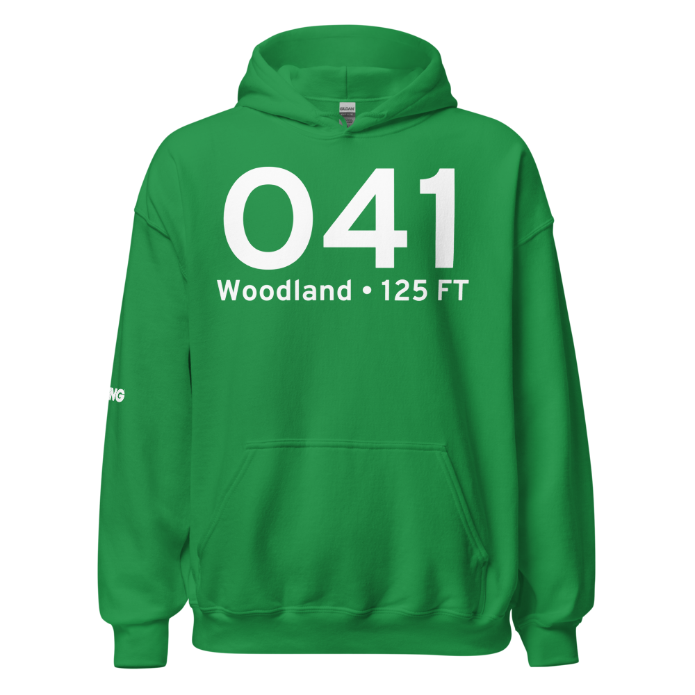 Woodland (KO41) Airport Hoodie Sweatshirt 