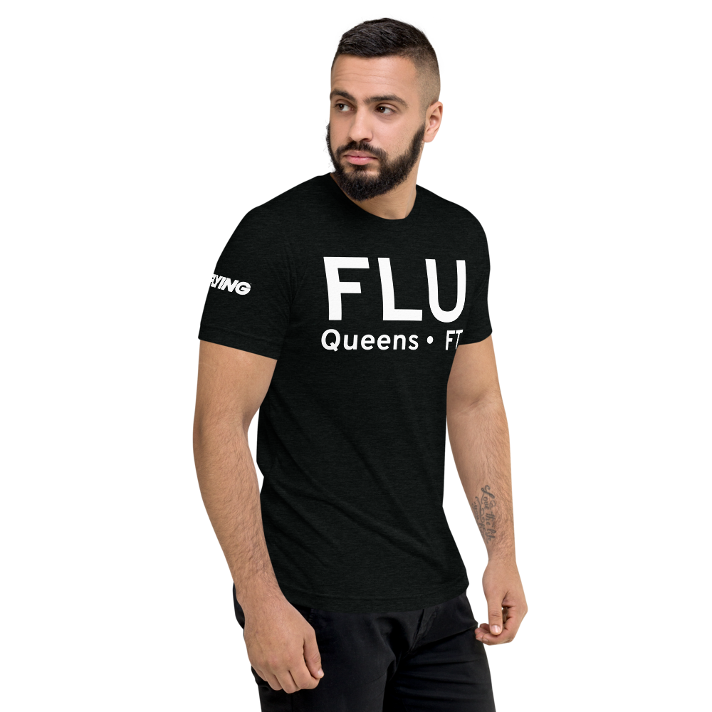 Queens (KFLU) Airport Tri-blend T-Shirt 